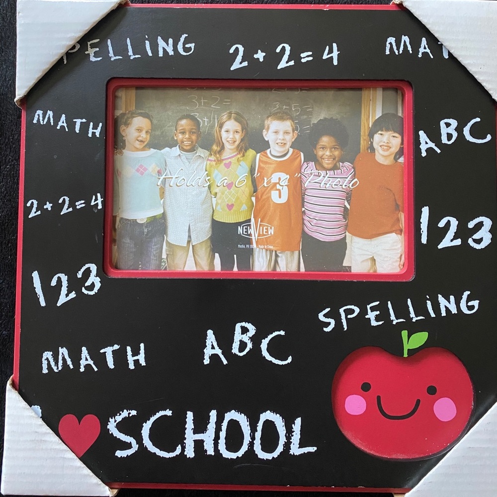 School Picture Frame